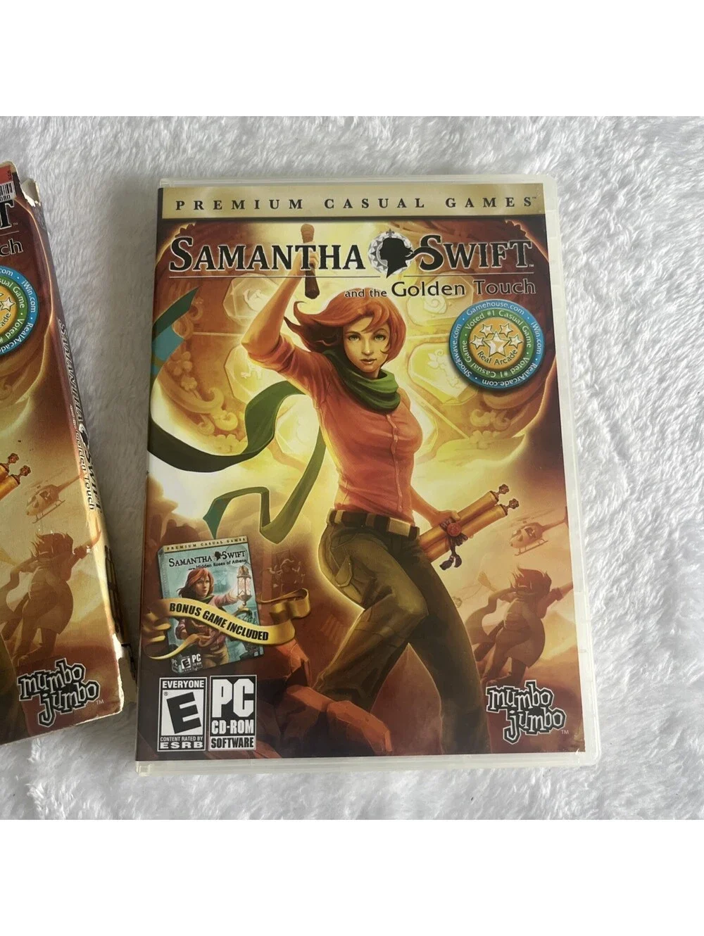 SAMANTHA SWIFT AND THE GOLDEN TOUCH PC CD-ROM Game MumboJumbo